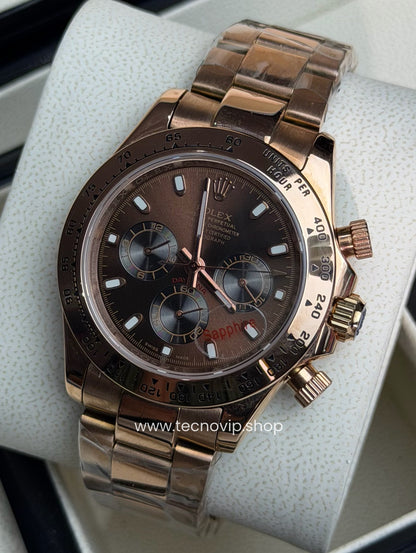 ROLEX DAYTONA ROSE GOLD AAA+ (OPCIÓN A FULL SET)
