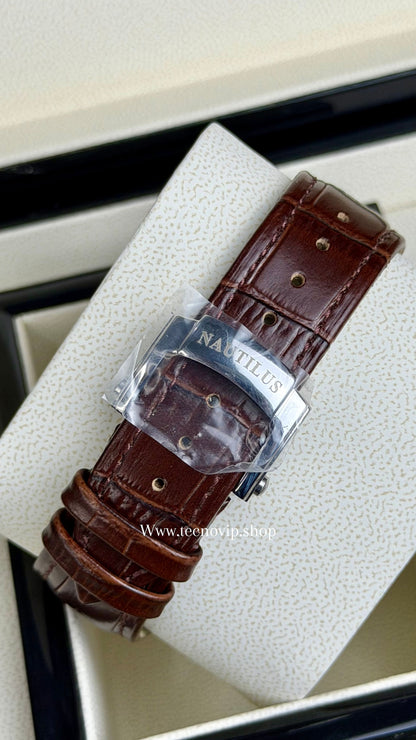 PATEK PHILLIPE NAUTILUS  MARRÓN AND WHITE AAA+ (OPCIÓN A FULL SET)