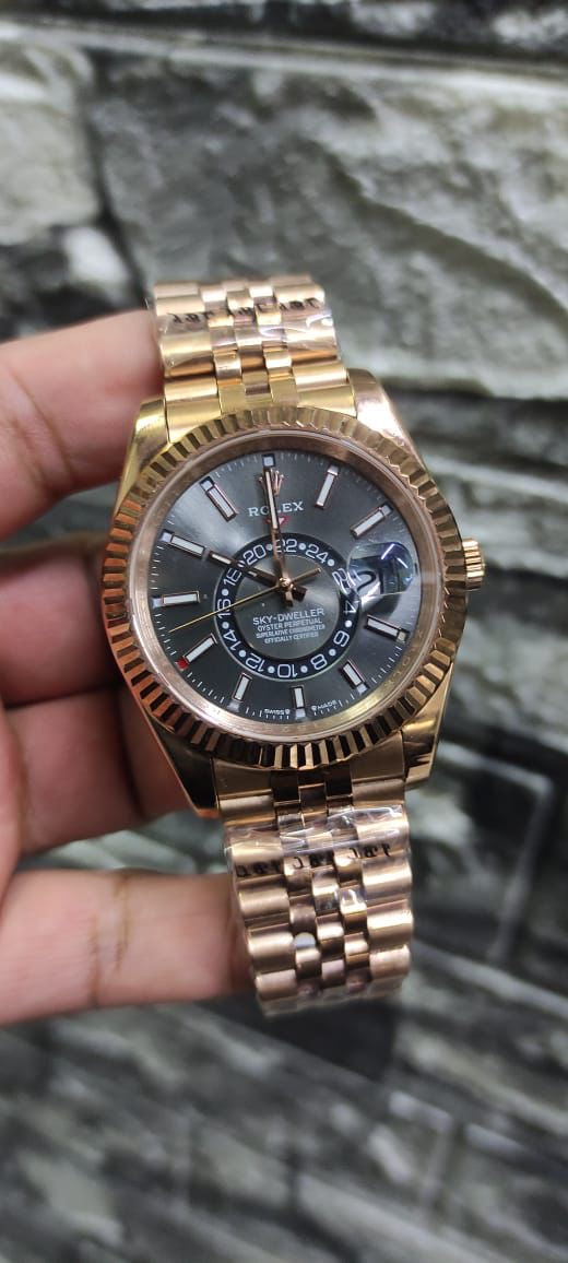 ROLEX SKYDWELLER CHOCOLATE AND BLACK AAA+ FULL SET