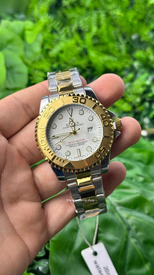 ROLEX YACH-MASTER  WHITE COMBINED SEMIAUTOMÁTICO