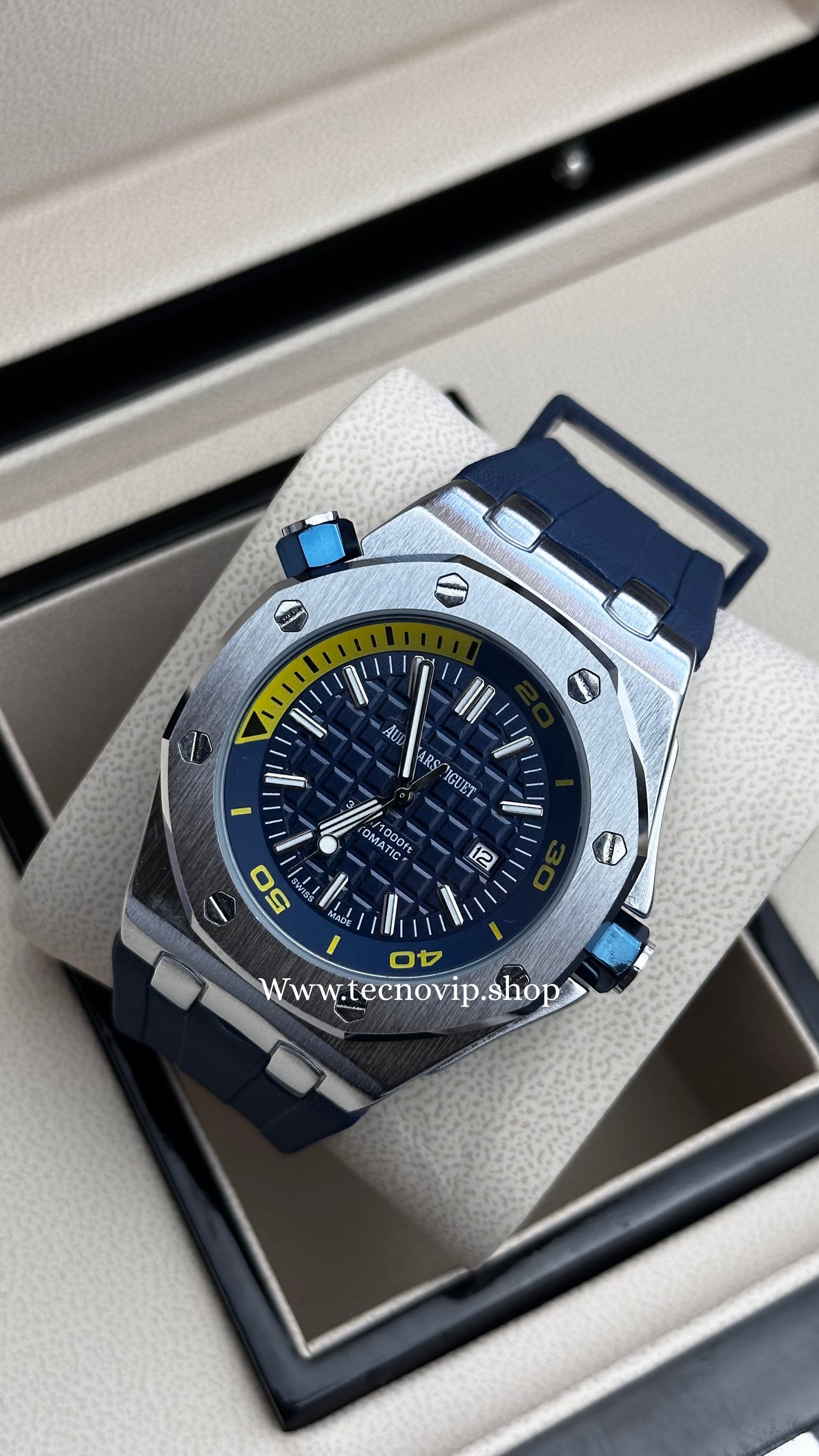 AUDHERMARS PIGUET BLUE SEMIAUTOMÁTICO