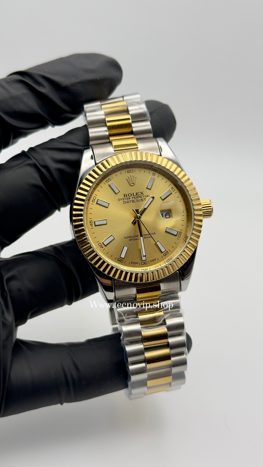 ROLEX DATEJUST GOLD COMBINADO