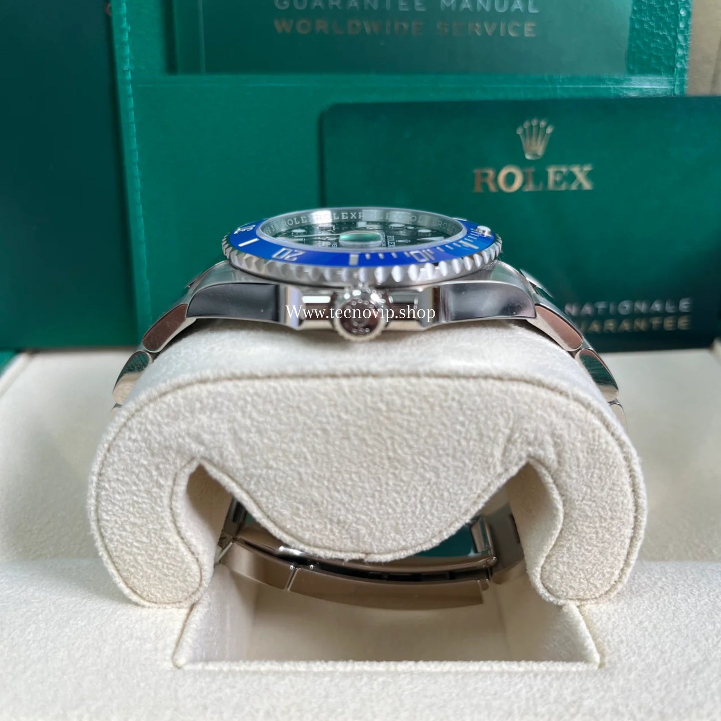 ROLEX SUBMARINER SILVER AND BLACK BLUE FULL SET AAA