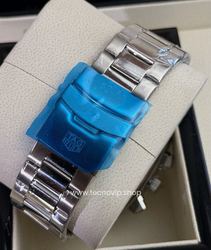 TAG Heuer Monaco Chronograph x Gulf Silver and Blue