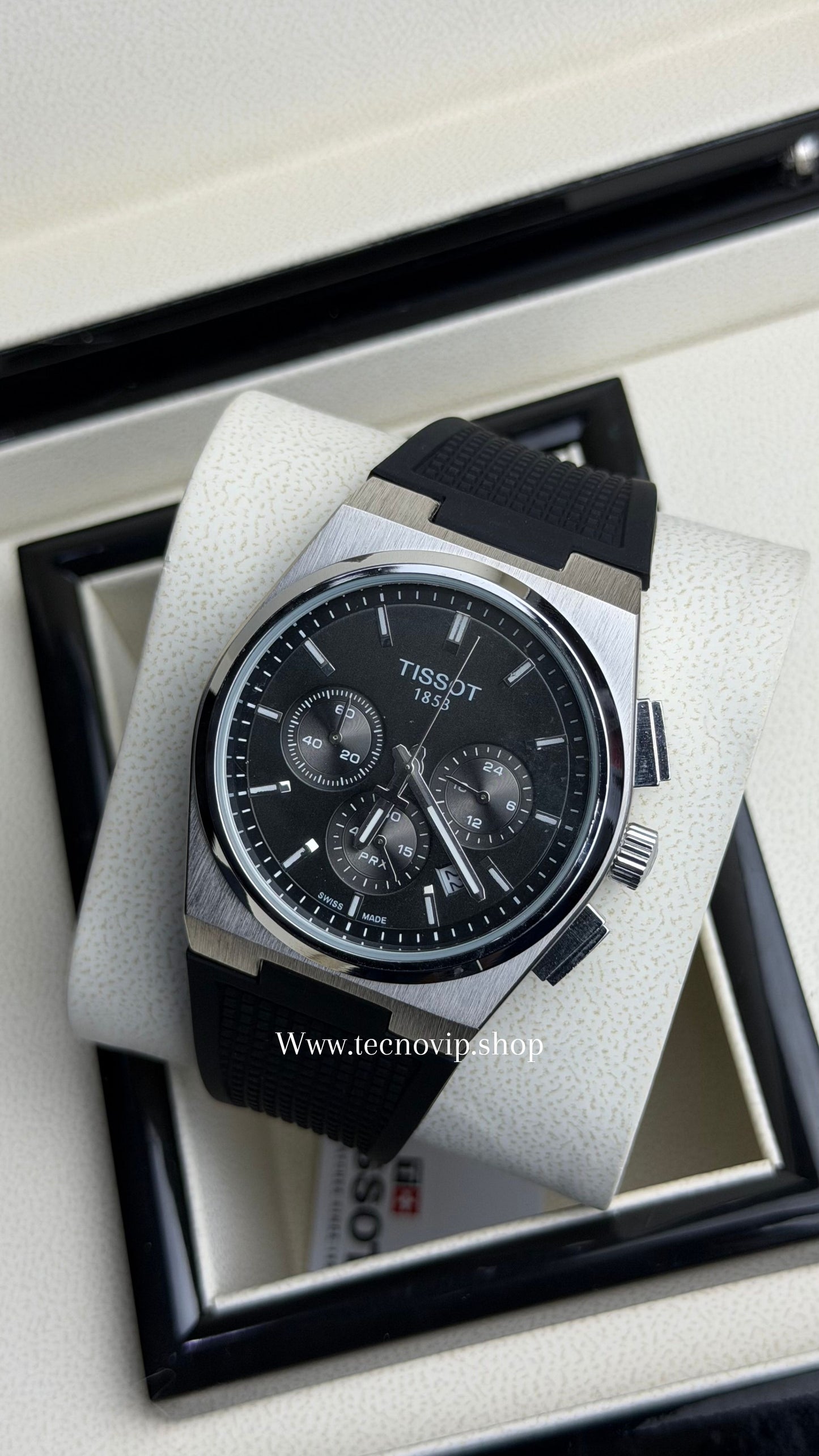 TISSOT CRONOGRAF FLEX BLACK