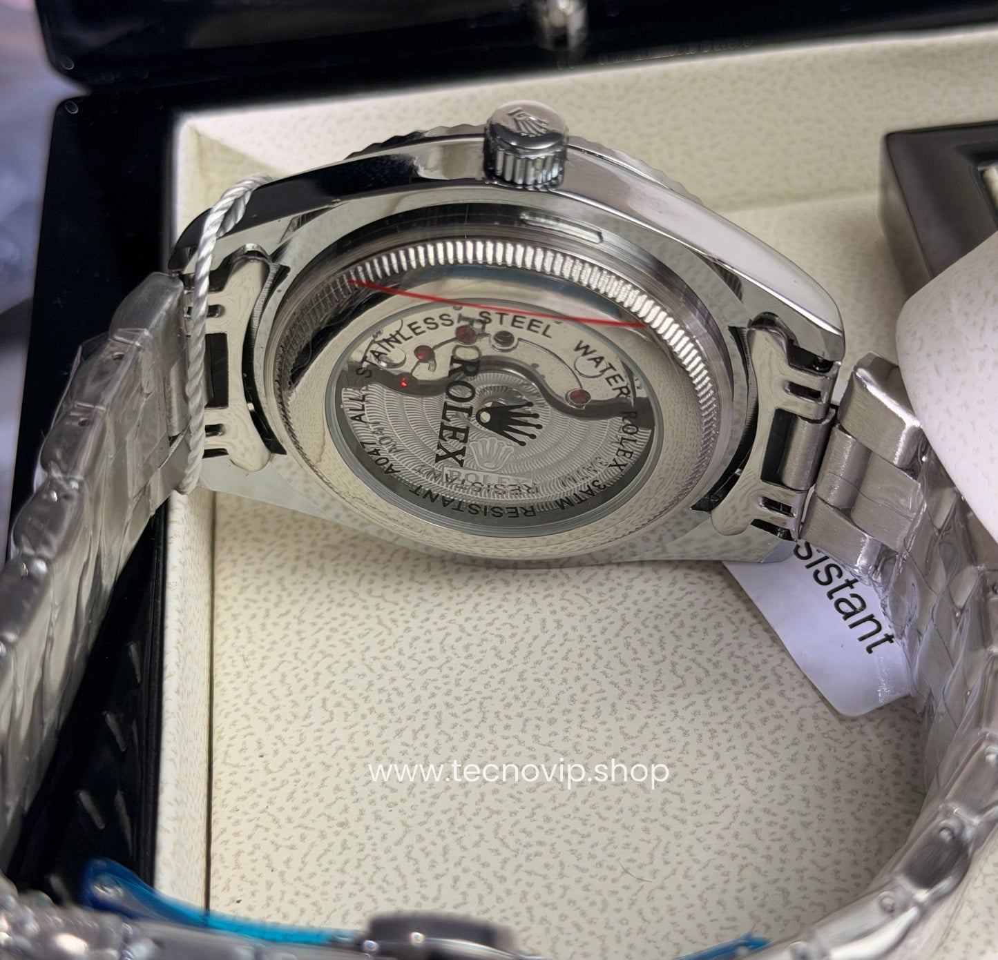ROLEX DATEJUST SILVER AND WHITE SEMIAUTOMÁTICO