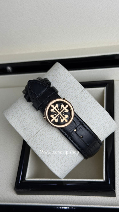 PATEK PHILLIPE COMPLICATION MOONDAY BLACK AND GOLD ROSE AAA+ (OPCIÓN A FULL SET)