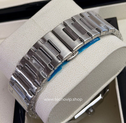 Bvlgari Octo Roma Silver And Blue