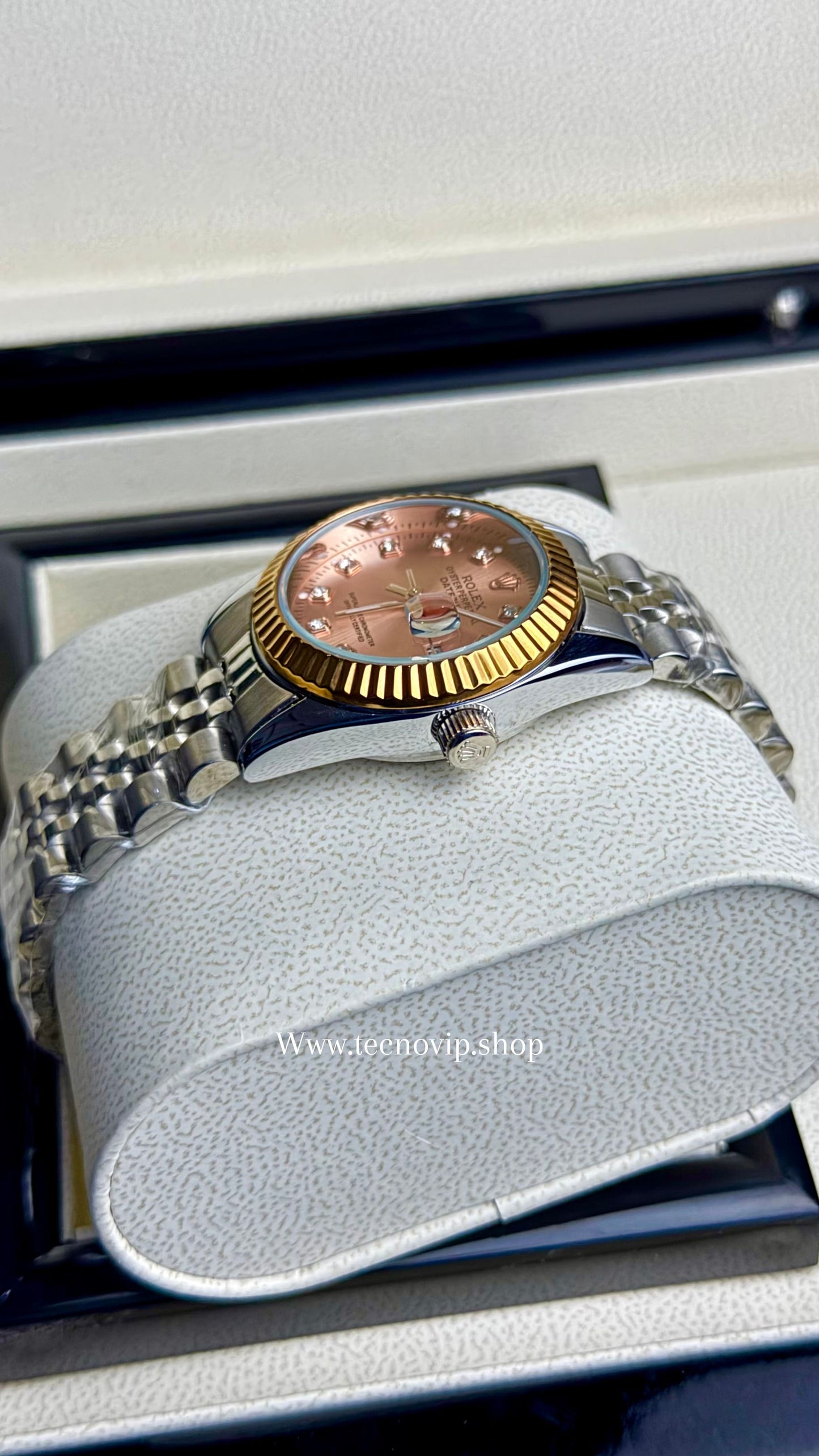 ROLEX PRESIDENCIAL SILVER AND GOLD ROSE   (MUJER)