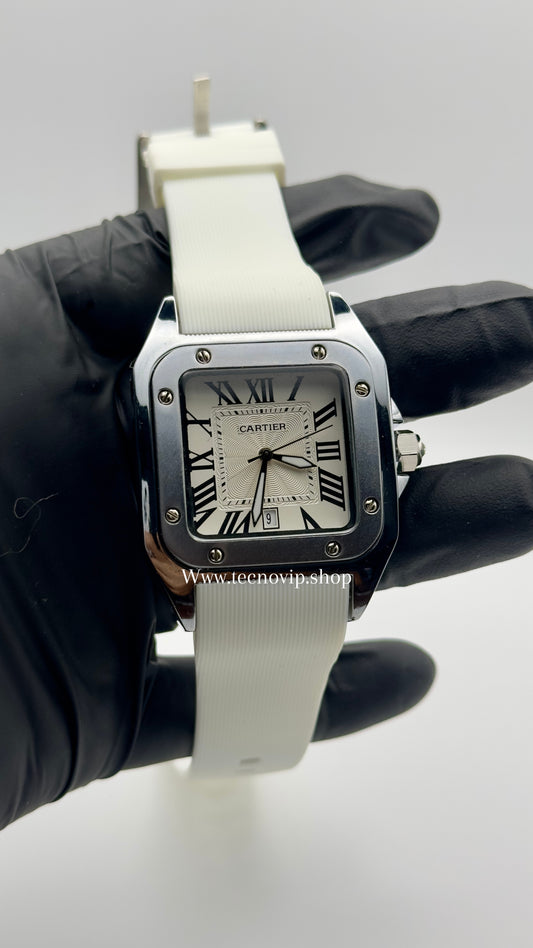 CARTIER SANTOS WHITE