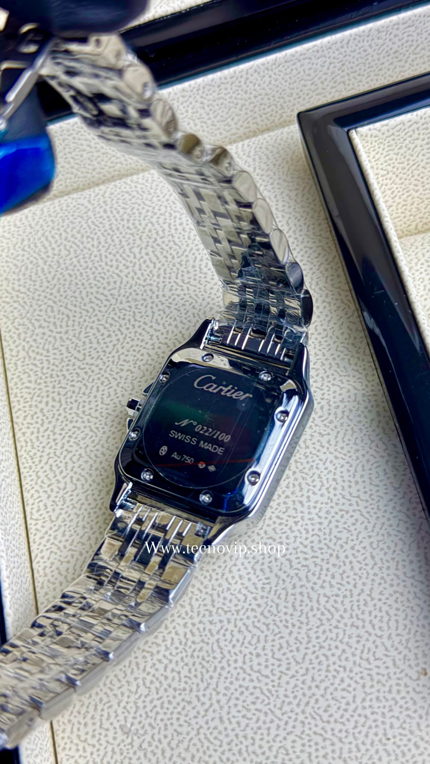 CARTIER SILVER AND BLACK (MUJER)
