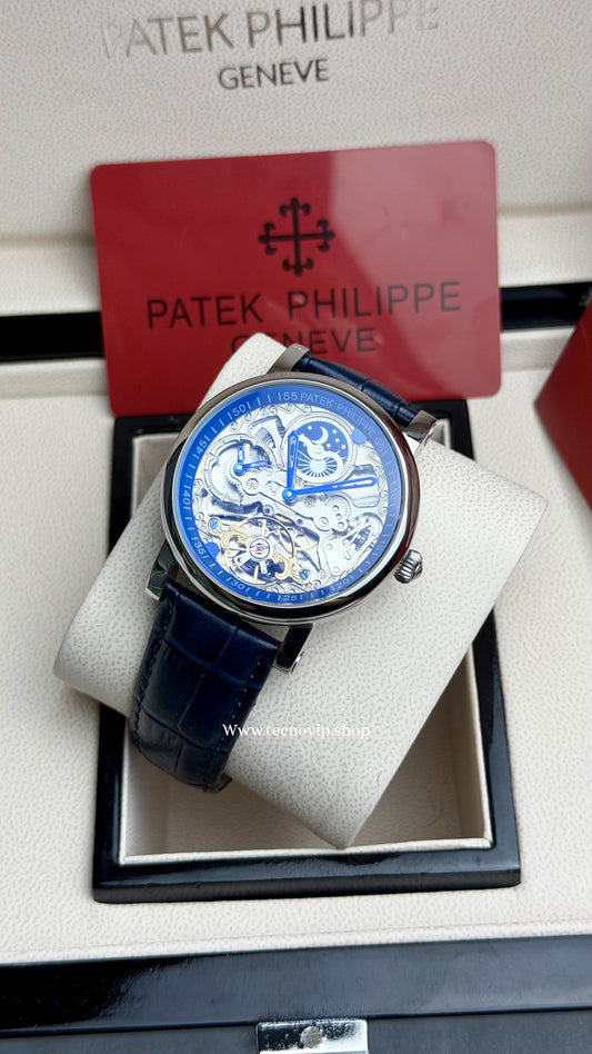 PATEK PHILLIPE SKELETON BLUE  AAA+