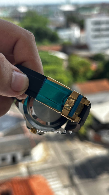 ROLEX YACHT-MASTER OYSTERFLEX BLACK COMBINED