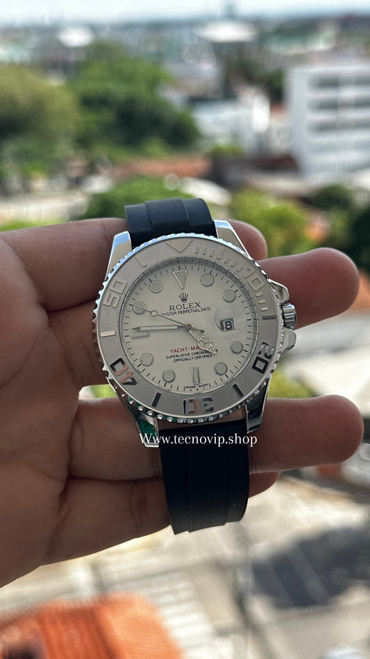 ROLEX YACHT-MASTER OYSTERFLEX WHITE SEMIAUTOMÁTICO