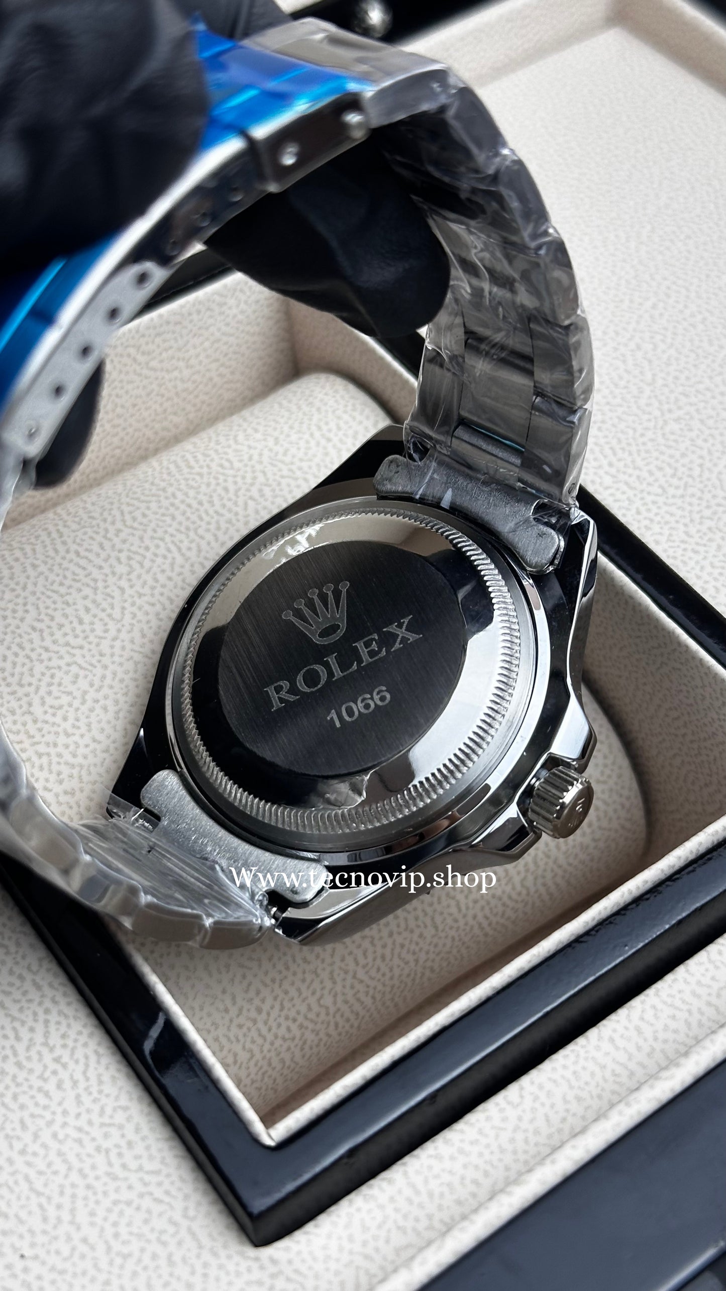 ROLEX GMT-MÁSTER BLACK SILVER/BLUE