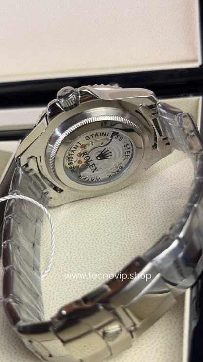 ROLEX YACH-MASTER SILVER AND BLUE SEMIAUTOMÁTICO