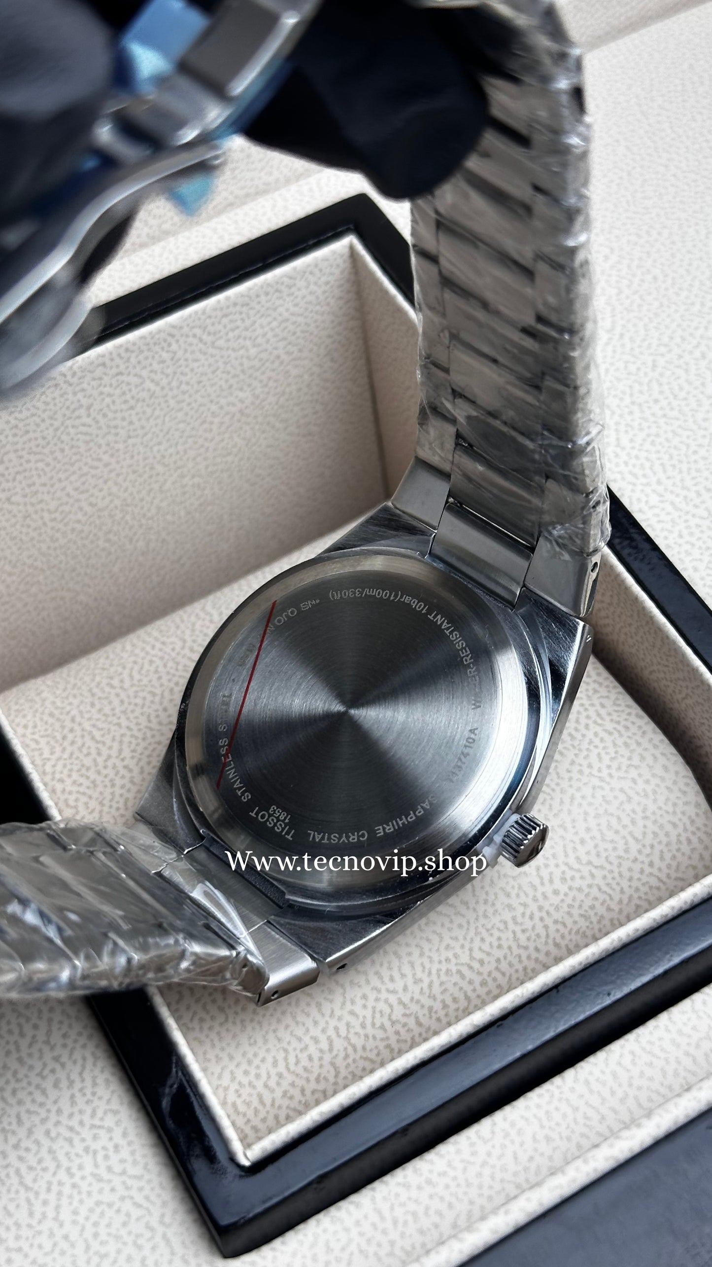 TISSOT PRX SILVER AND WHITE SEMIAUTOMÁTICO