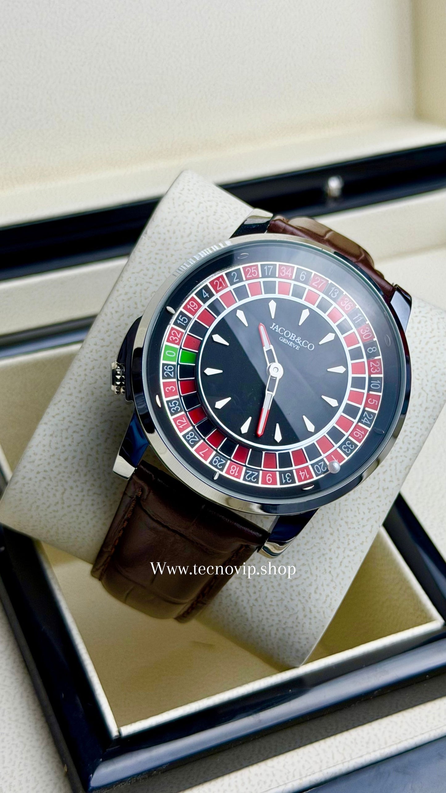 JACOBS AND CO RULETE COFFE SILVER