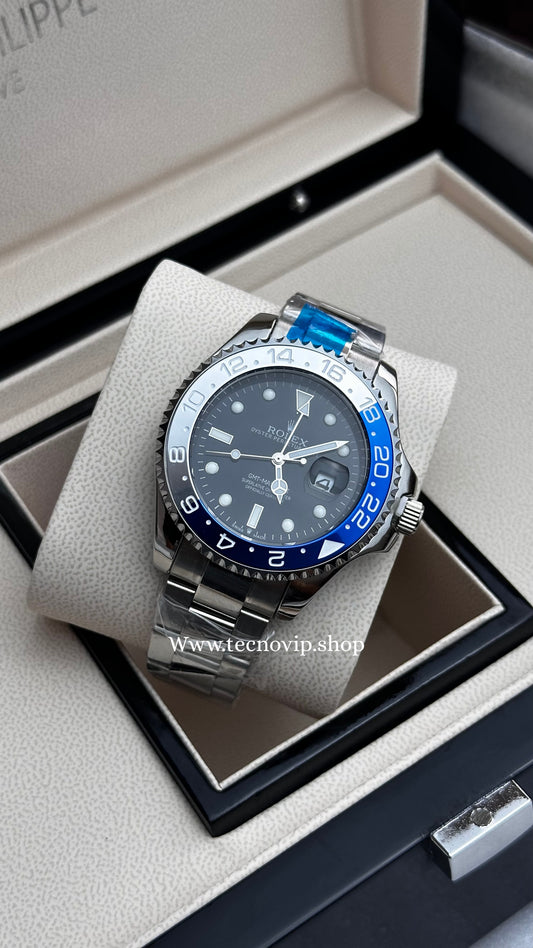 ROLEX GMT-MÁSTER BLACK SILVER/BLUE