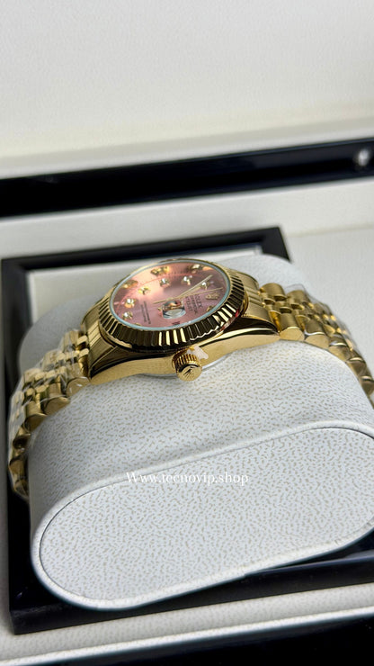 ROLEX PRESIDENCIAL GOLD AND PINK   (MUJER)