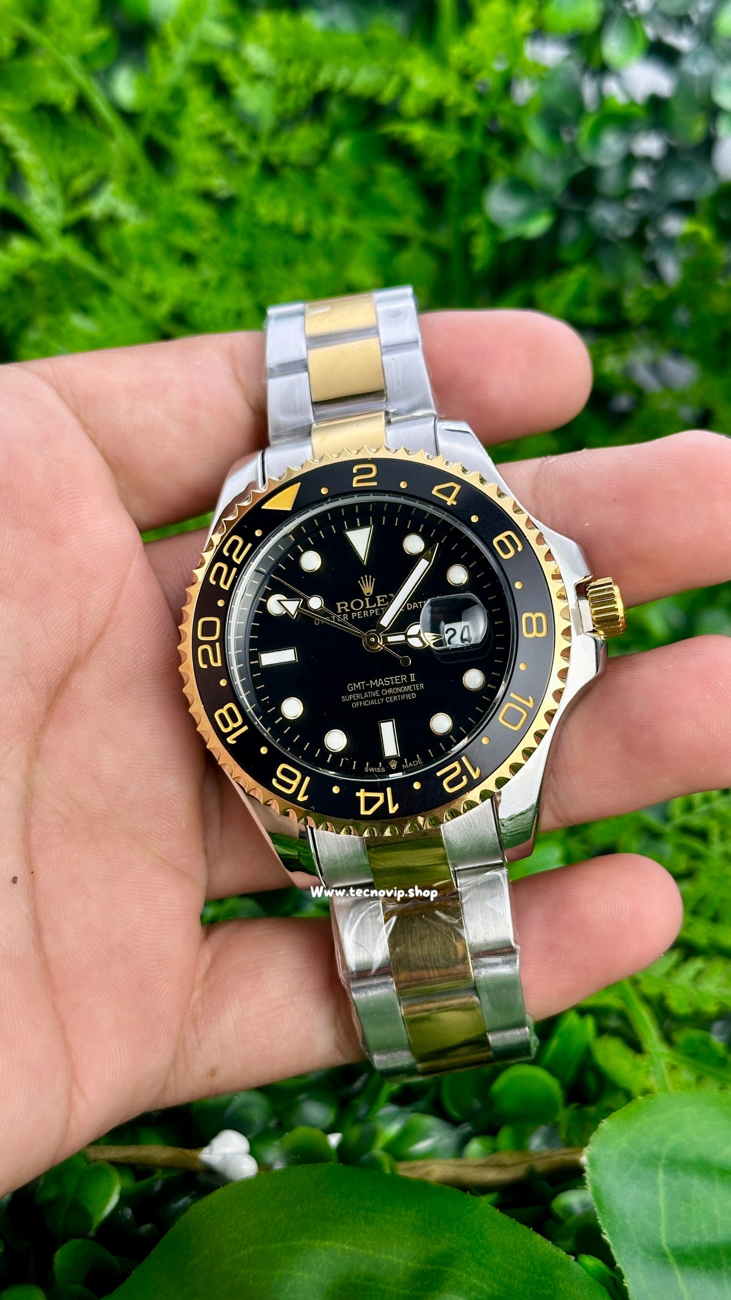 ROLEX GMT-MÁSTER BLACK COMBINADO