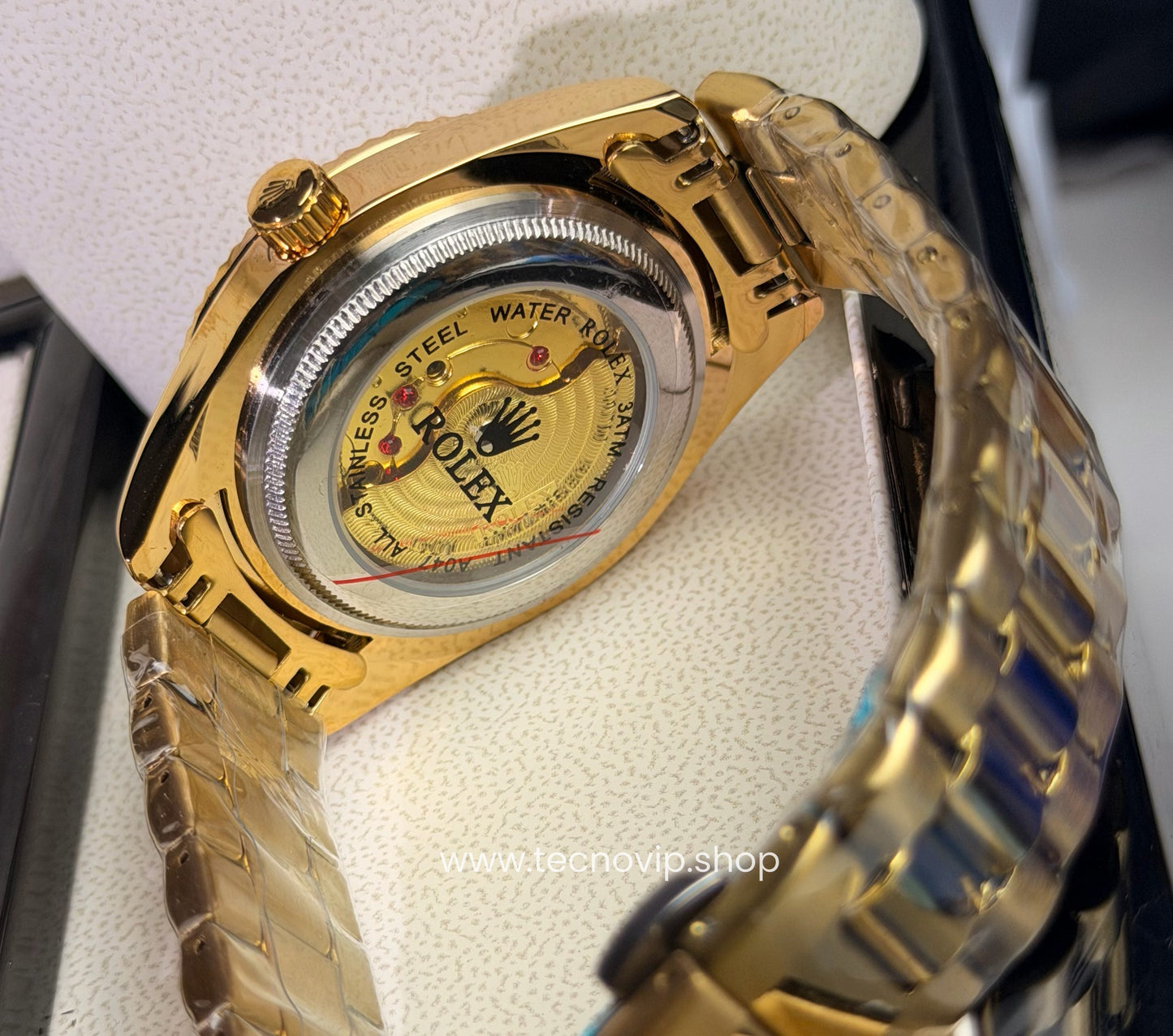 ROLEX DATEJUST GOLD AND WHITE SEMIAUTOMÁTICO