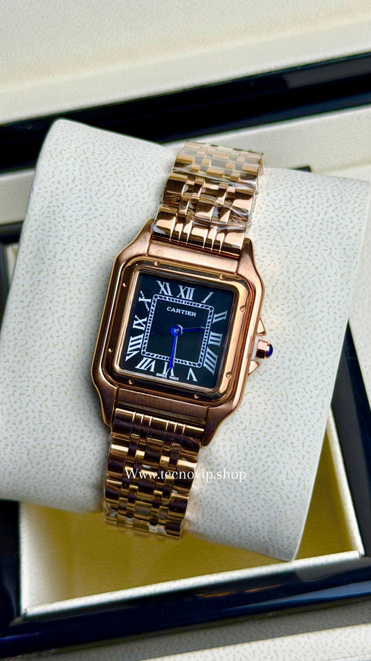CARTIER GOLD ROSE AND BLACK (MUJER)