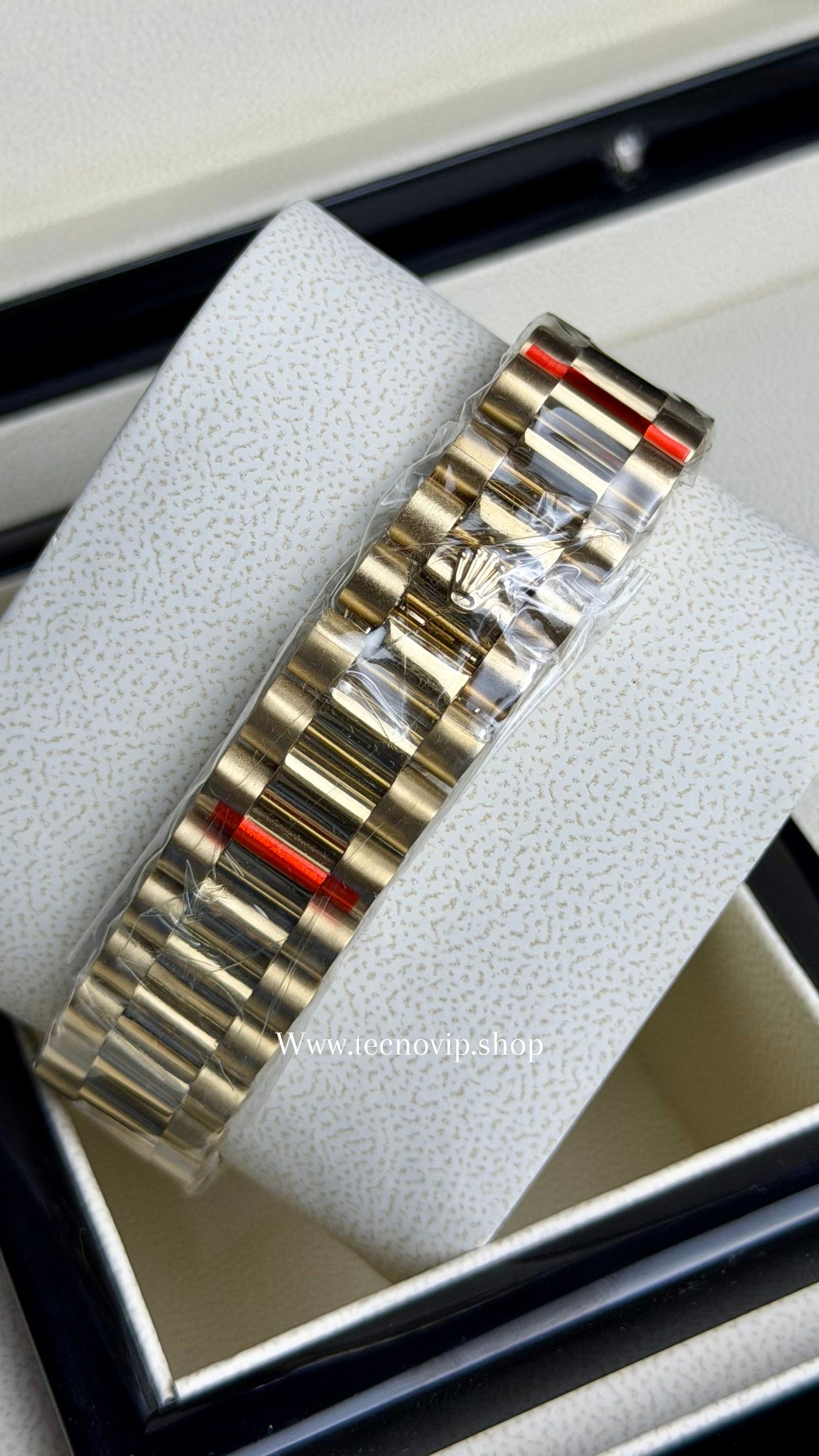 ROLEX DAYDATE GOLD AND GREEN  AAA+ (OPCIÓN A FULL SET)