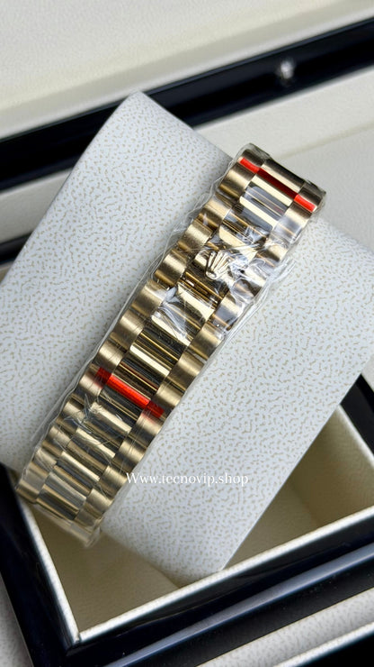 ROLEX DAYDATE GOLD AND GREEN  AAA+ (OPCIÓN A FULL SET)