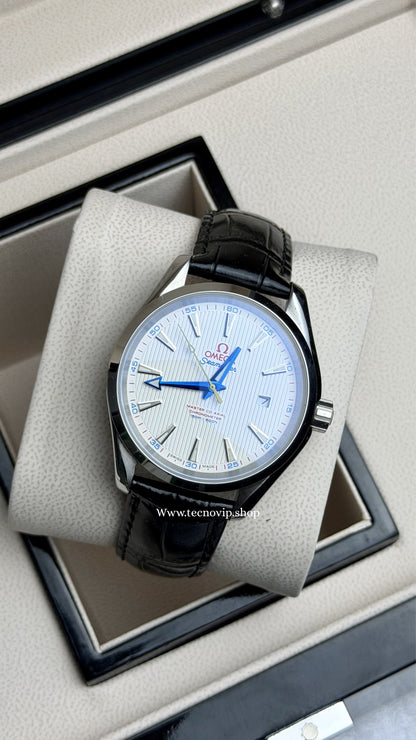 OMEGA SEASMASTER WHITE AAA+ (OPCIÓN A FULL SET)