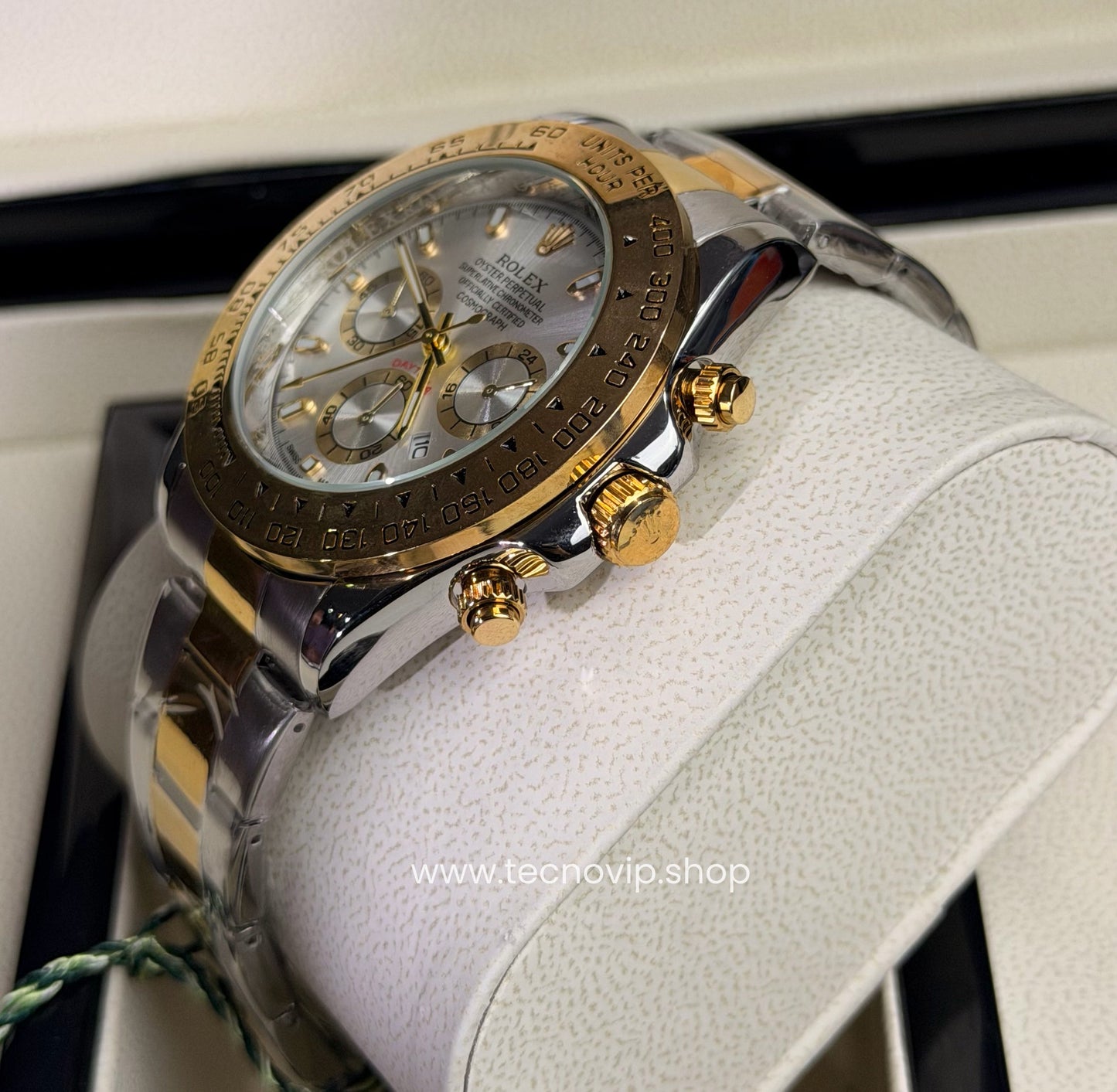 ROLEX DAYTONA GOLD COMBINED SEMIAUTOMÁTICO