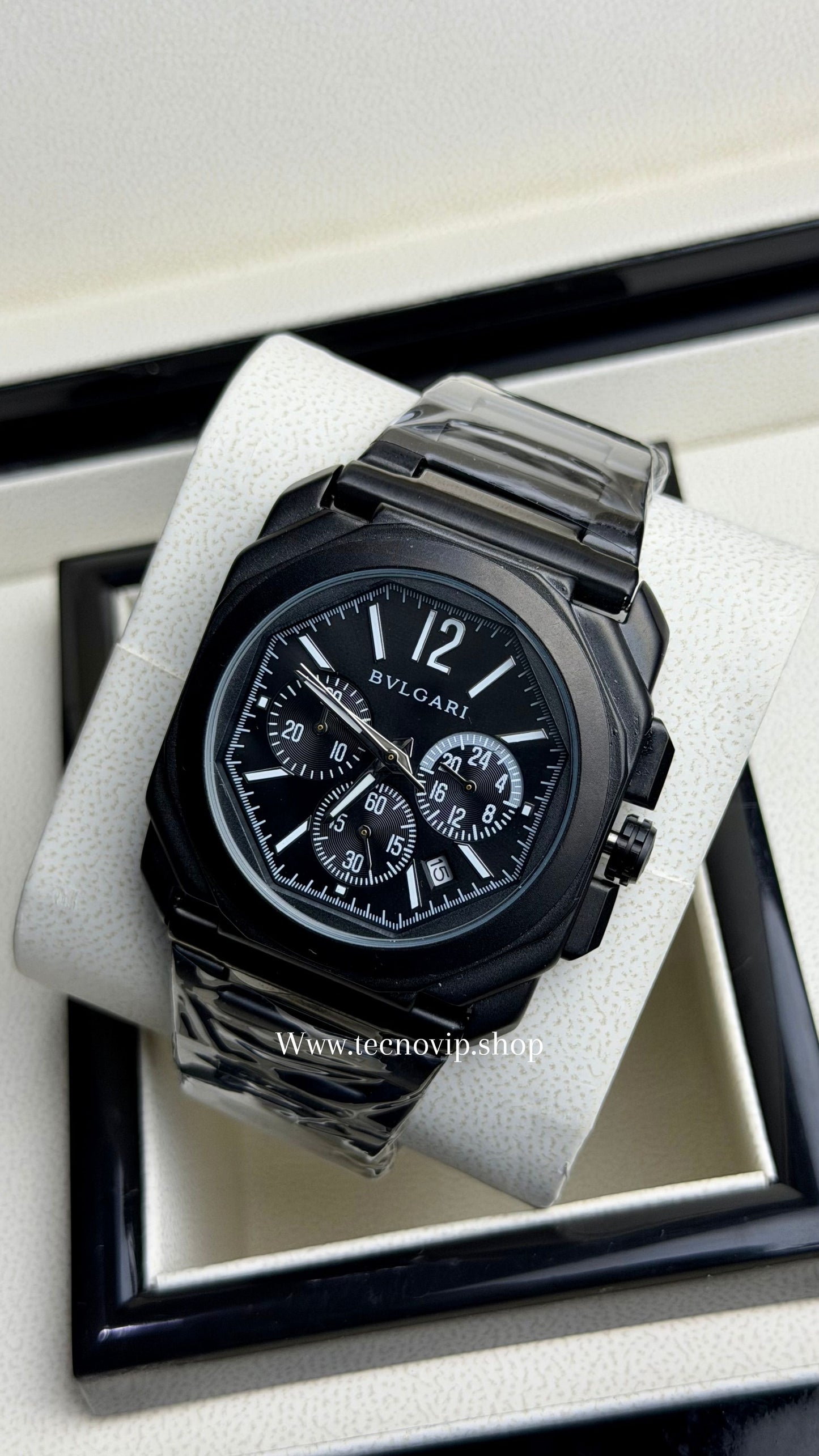 BVLGARI CRONOGRAF BLACK
