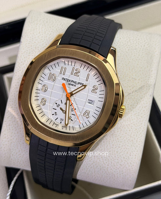 Patek Philippe Aquanaut Chronograph Gold and White