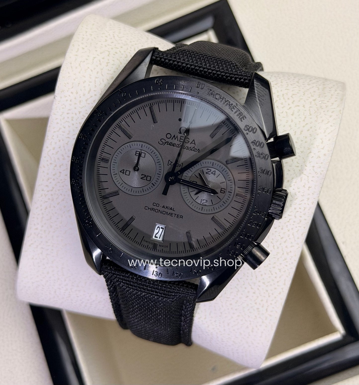 OMEGA SPEED MÁSTER DARK SIDE OFF THE MOON BLACK AAA+ (OPCIÓN A FULL SET)