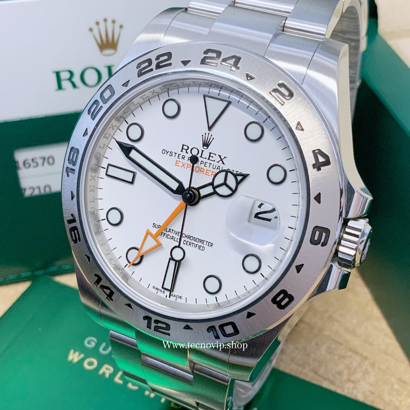 ROLEX EXPLORER WHITE FULL SET AAA+