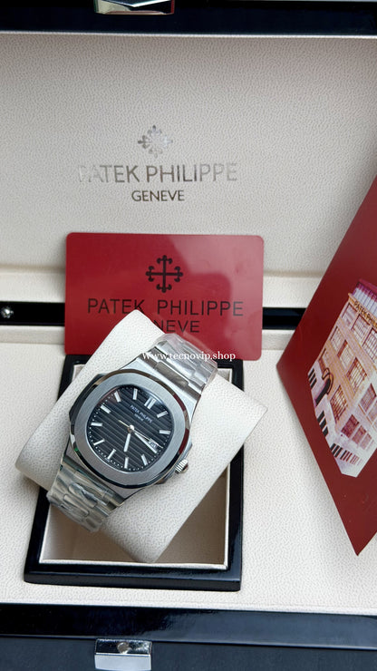 PATEK PHILLIPE SILVER AND BLACK  AAA+ (OPCIÓN A FULL SET)
