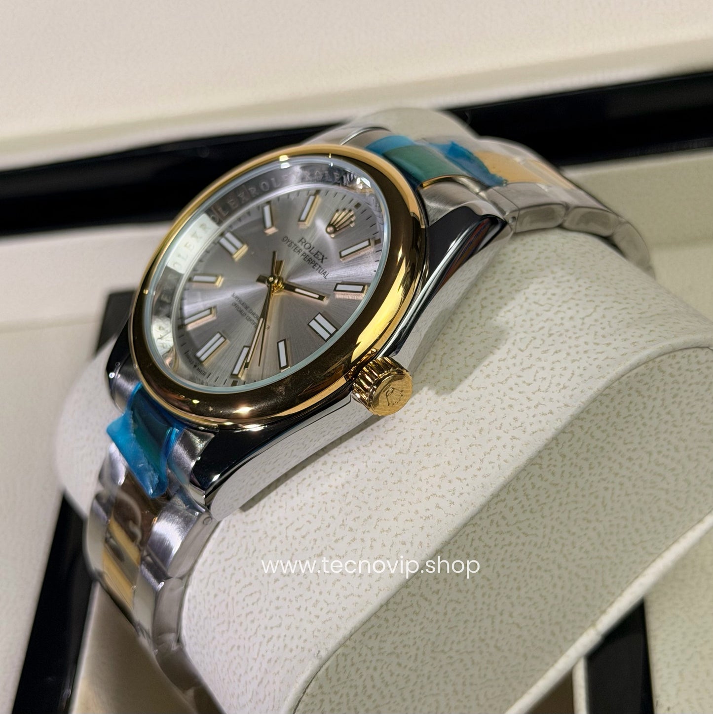ROLEX OYTERPERPETUAL WHITE COMBINED SEMIAUTOMÁTICO