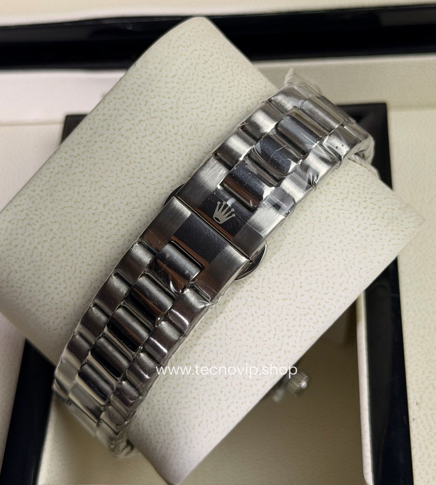 ROLEX DATEJUST SILVER AND BLUE PALMERA SEMIAUTOMÁTICO
