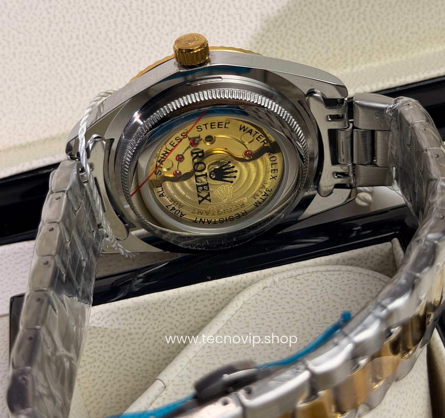 ROLEX DATEJUST WHITE COMBINED SEMIAUTOMÁTICO