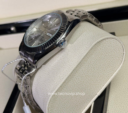 ROLEX SUBMARINER DAYDATE SILVER AND WHITE