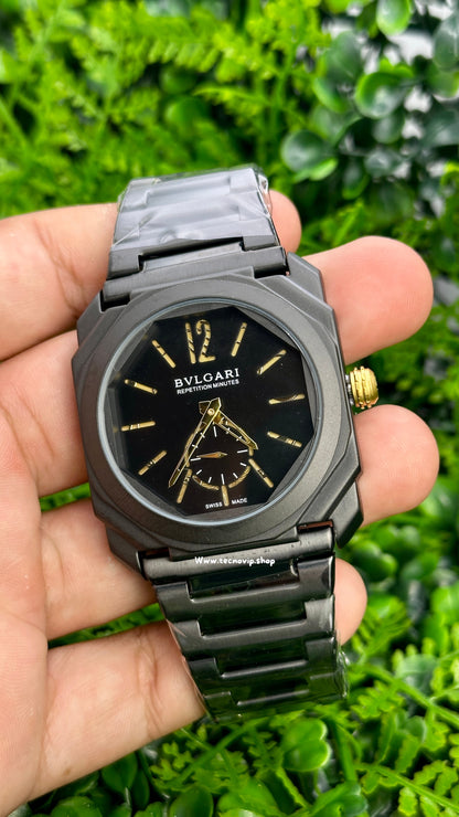 BVLGARI BLACK CRONOGRAF