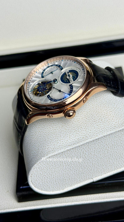 PATEK PHILLIPE TURBILLION MOONDAY BLACK AND GOLD ROSE AAA+ (OPCIÓN A FULL SET)