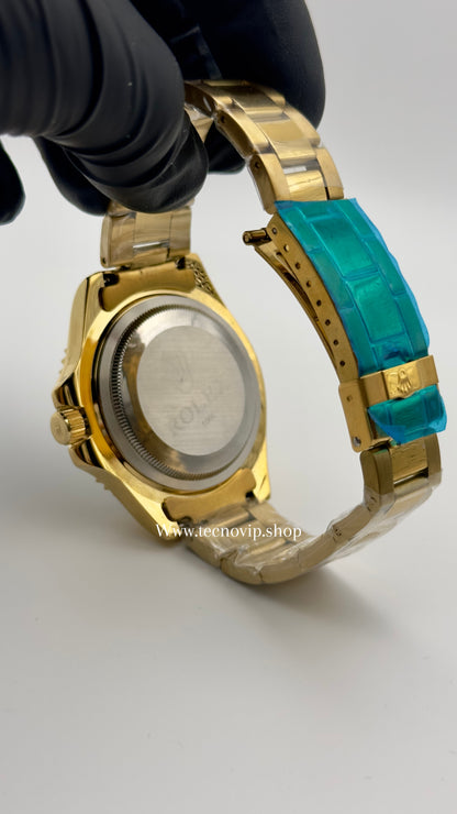 ROLEX GMT-MASTER GOLD AND GREEN BLACK