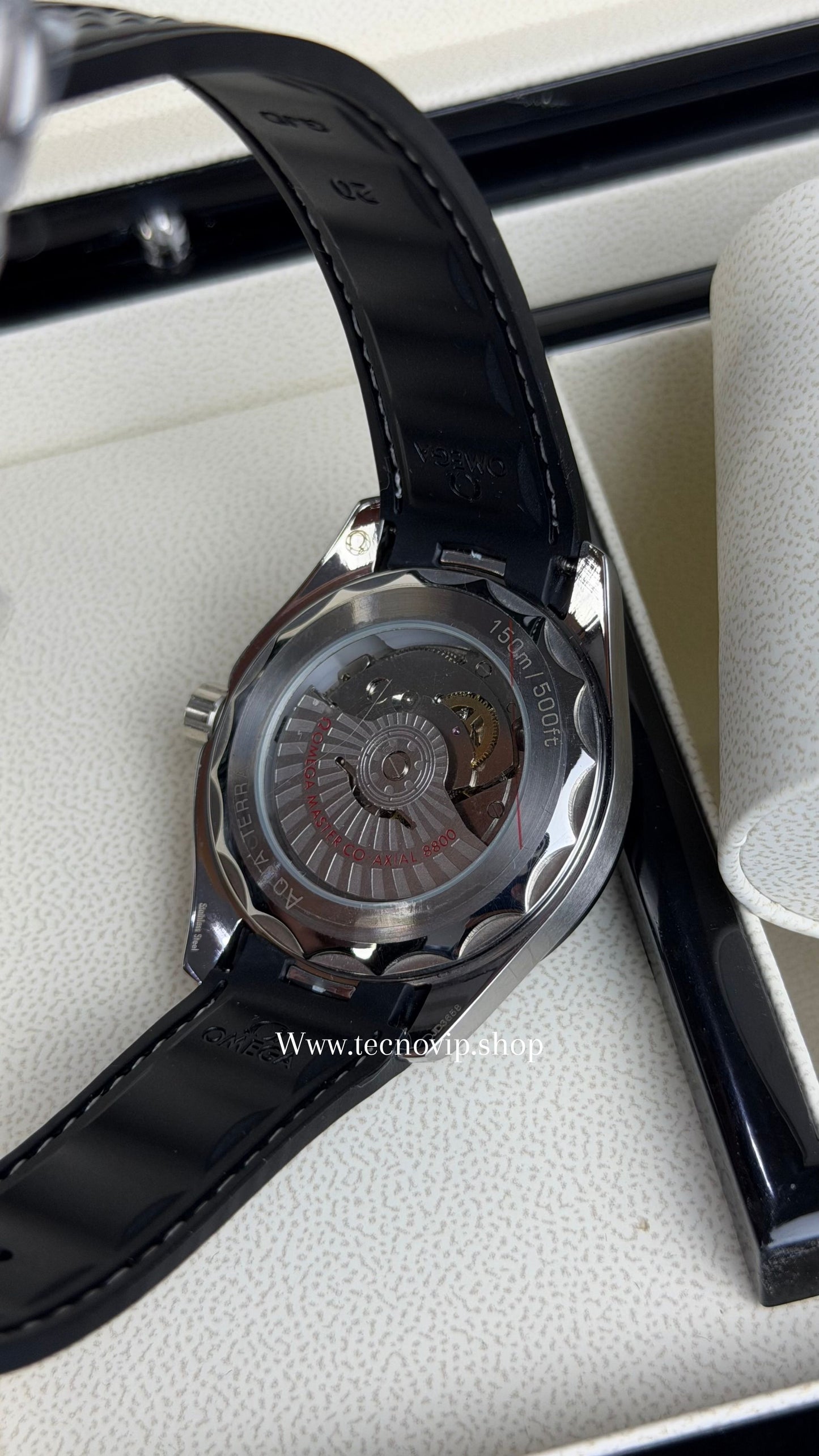 OMEGA SEASMASTER AQUATERRA SILICONA BLACKAAA+(OPCION A FULL SET)