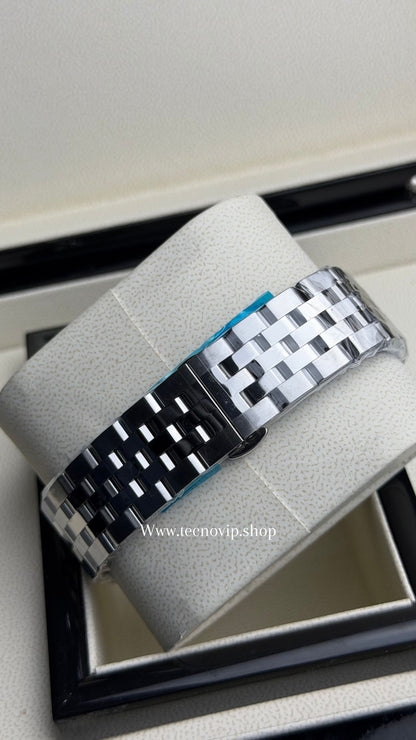 ROLEX LAND DWELLER SILVER AND TIFFANY SEMIAUTOMÁTICO