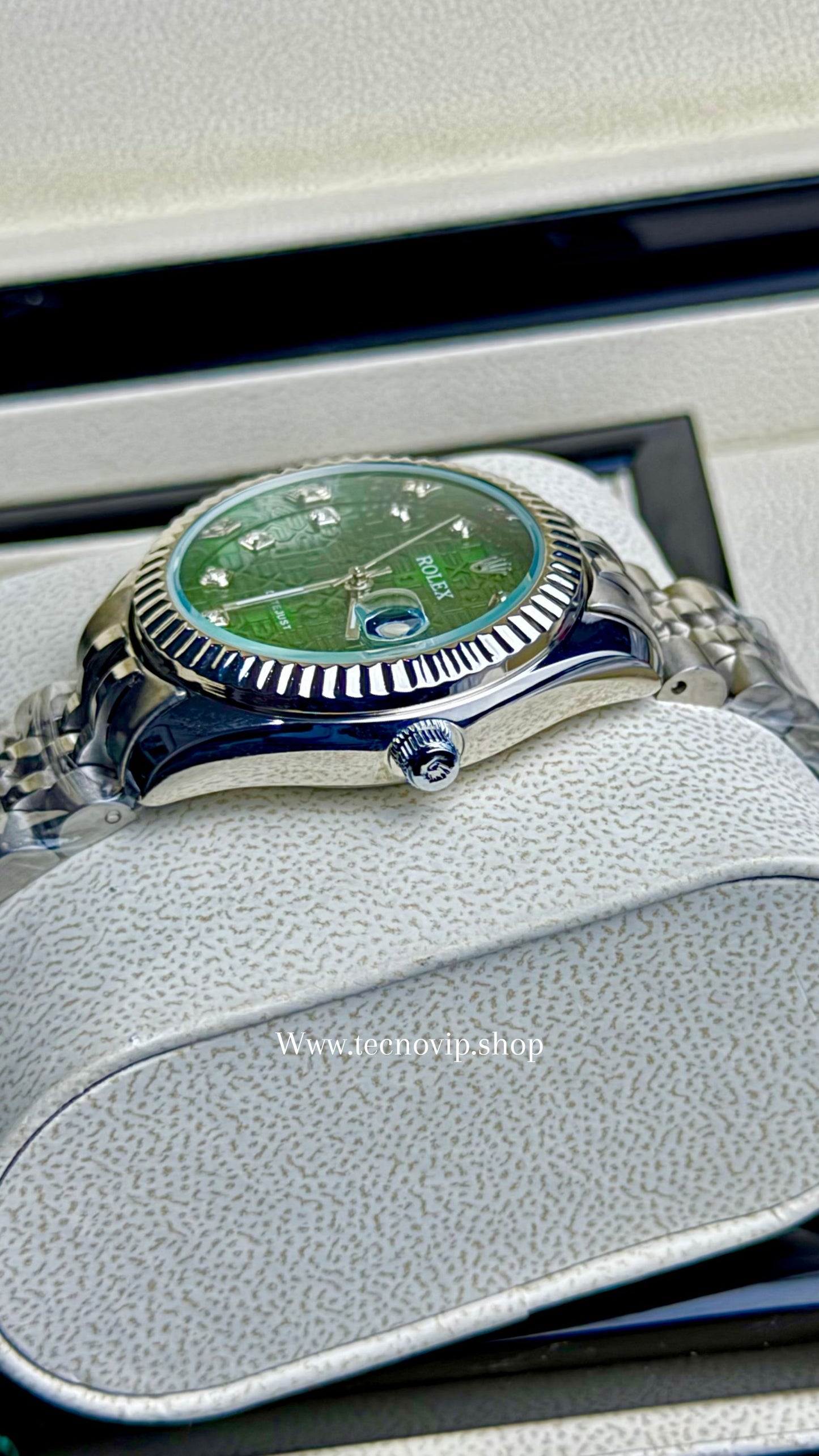 ROLEX PRESIDENCIAL GOLD AND BLUE (MUJER)