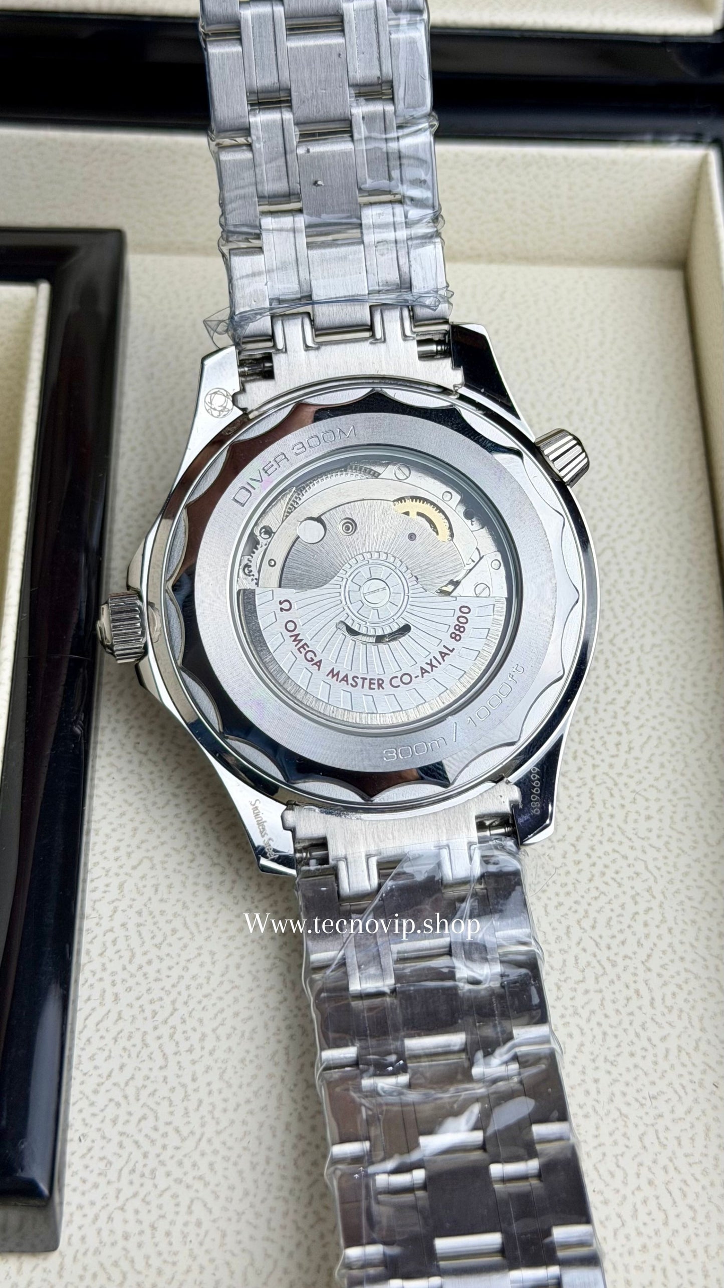 OMEGA SEASMASTER SILVER AND BLUE AAA+ (OPCIÓN A FULL SET)