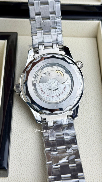 OMEGA SEASMASTER SILVER AND BLUE AAA+ (OPCIÓN A FULL SET)
