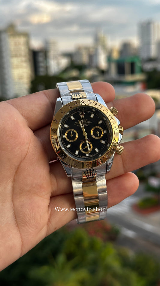 ROLEX DAYTONA BLACK COMBINADO