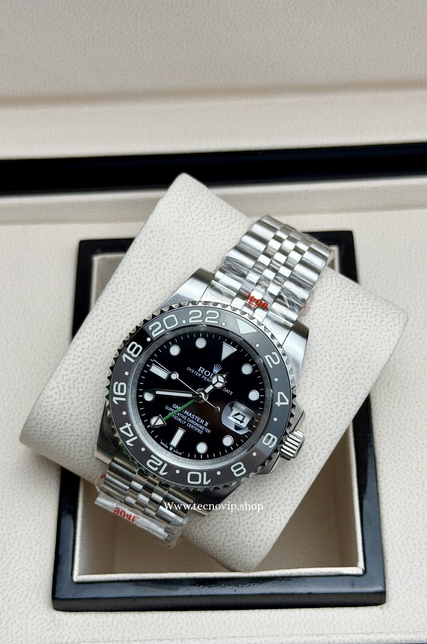 ROLEX GMT-MÁSTER BRUCE WAYNE  AAA+ (OPCIÓN A FULL SET)